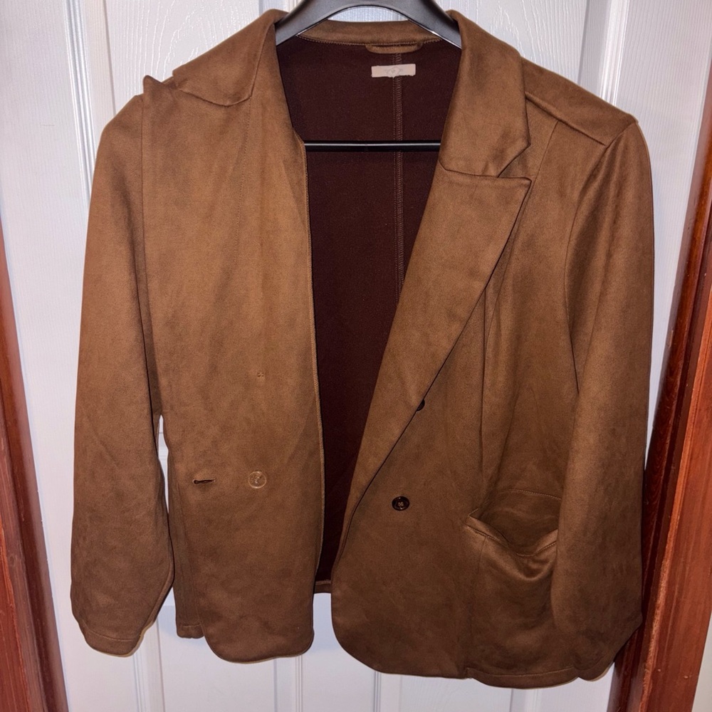 Maurices Tan Suede Jacket